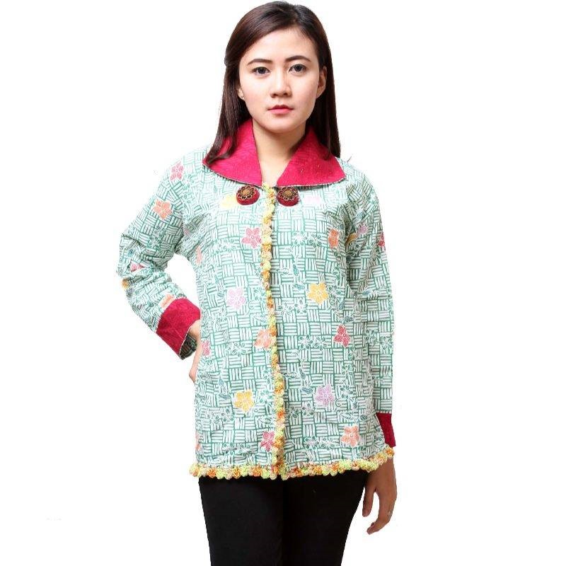 20 Model  Baju Batik  Atasan  Lengan Panjang Wanita  Modern 