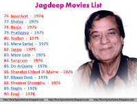 Jagdeep Movies From Insaniyat, Sholay, Raaja, Pratiggya, Toofan, Mere Sartaj, Jaggu, Maze Lelo, Sangram, Do Anjaane, Sharafat Chhod Di Maine, Khaan Dost, Shankar Shambhu, Nagin, Fauji [Jagdeep Still]