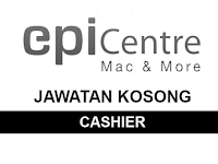 Kekosongan Jawatan Terkini di Epicentre Lifestyle Sdn Bhd - Cashier | Gaji RM1,400 - RM1,500