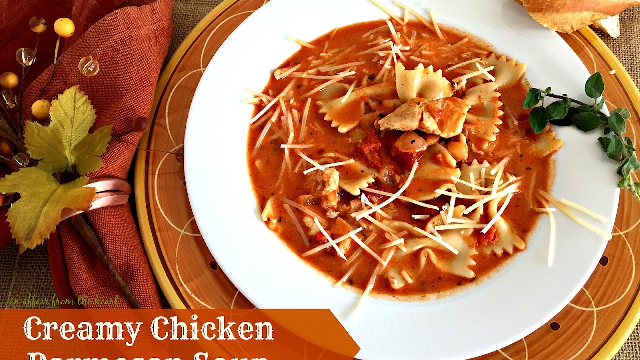 Chicken Parmesan Soup Recipe