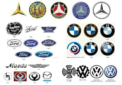 車ブログ I Love Car 世界の車メーカーのエンブレム変遷集