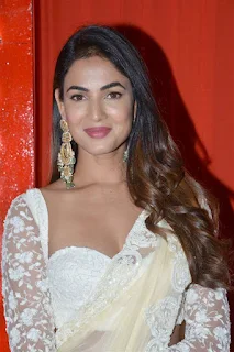 Actress Sonal Chauhan Stills at F3 Movie Pre Release Event