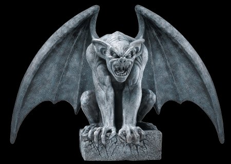 Gargoyles are notoriously difficult to command and prefer to be left to 