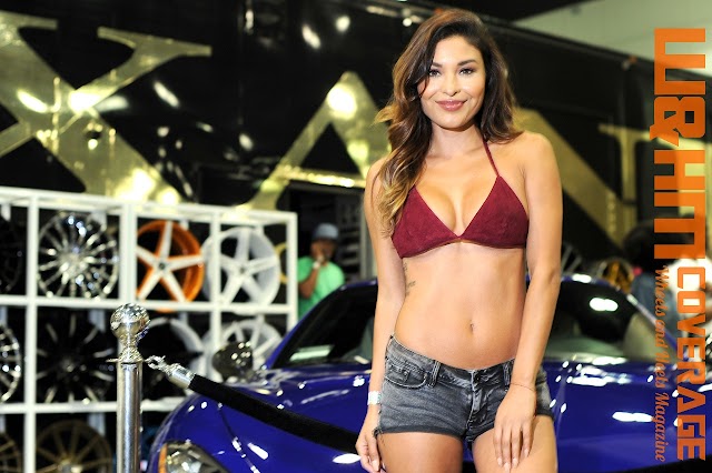 Check Out The Gorgeous Lexani Wheels Model Jo Gomez and Diablo Wheels Models at #DUBShow 2016 @onewonderworld