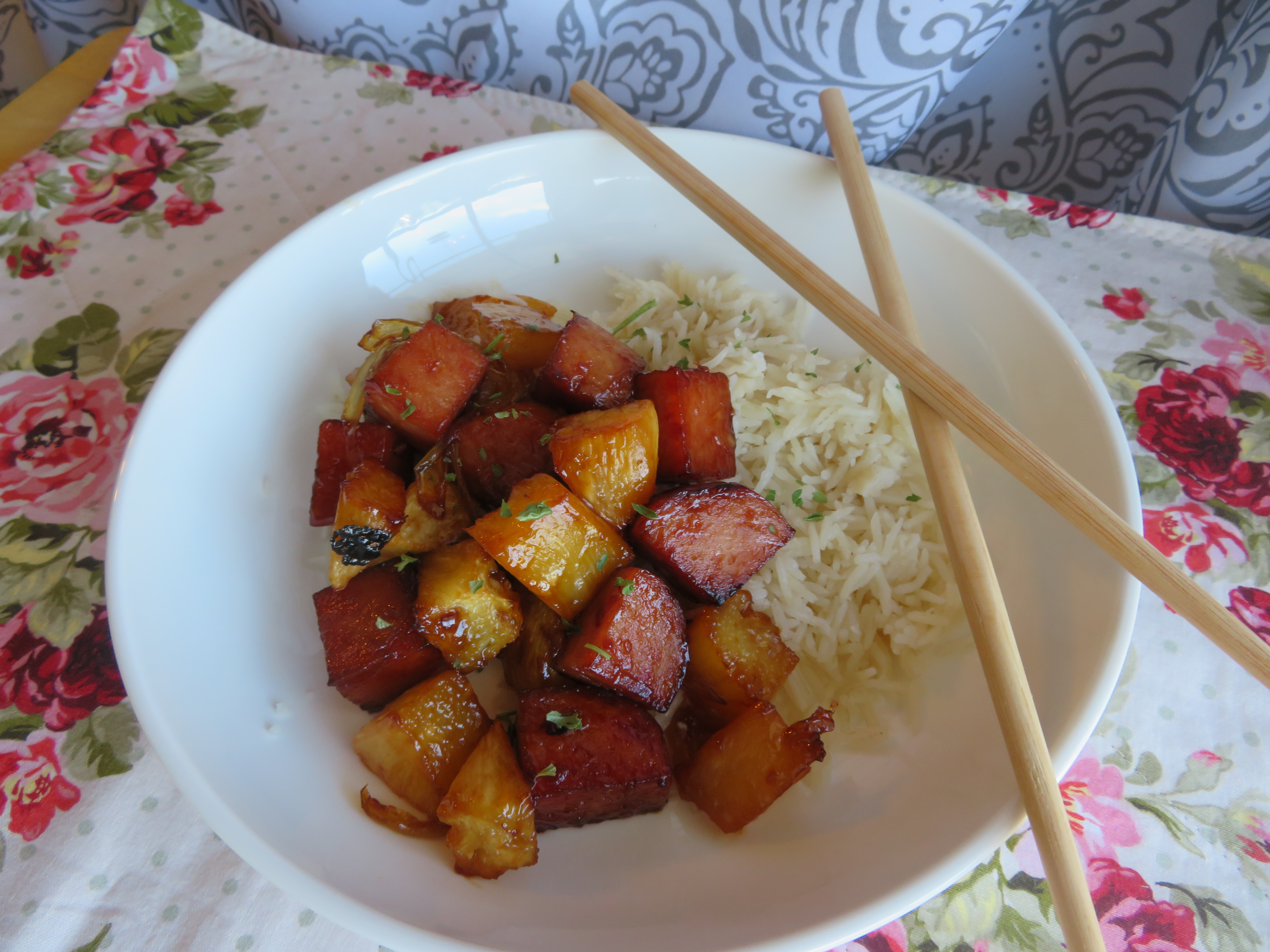 Teriyaki Spam & Pineapple