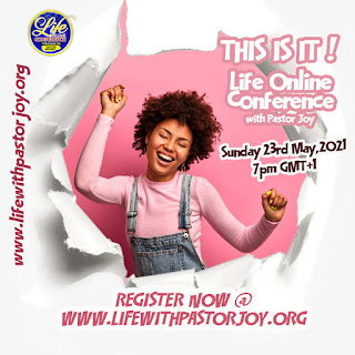 LIFE ONLINE CONFERENCE WITH PASTOR JOY - REGISTRATION AND LIVE STREAM - www.lifewithpastorjoy.org