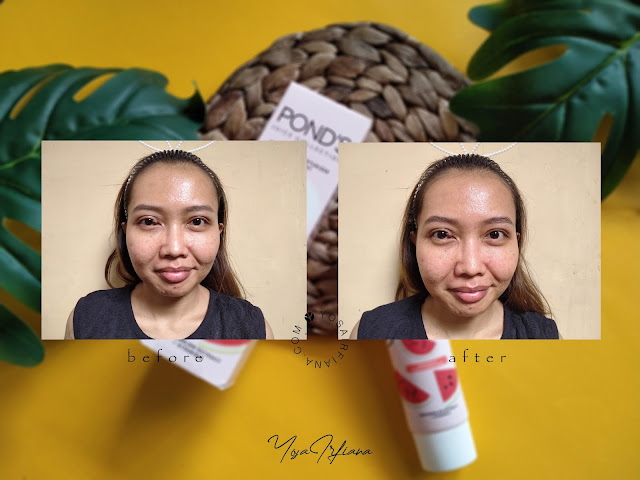 review ponds watermelon moisturizer