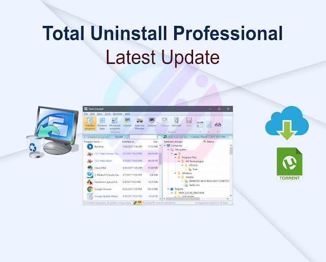 Total Uninstall Professional 7.6.1.677 + Activator Latest Update