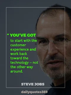 steve jobs inspirational quotes in english