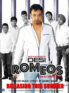 Desi Romeos Movie 2012, Desi Romeos Punjabi Movie 2012, Babbu Maan