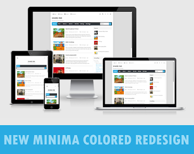 Download Template New Minina Colored Re-Design Responsive Seo Friendly