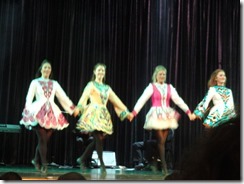 Irish Dancers on the ship