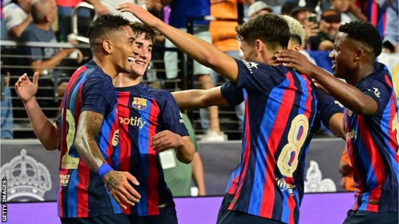 Raphinha scores as Barcelona beat Real Madrid in Las Vegas