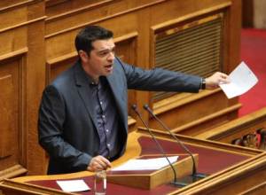 Τσίπρας: Δώστε μας το ακριβές αντίγραφο του γερμανικού εγγράφου!