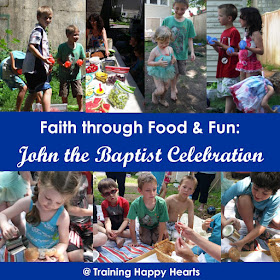 John the Baptist in Food and Water Balloon Games