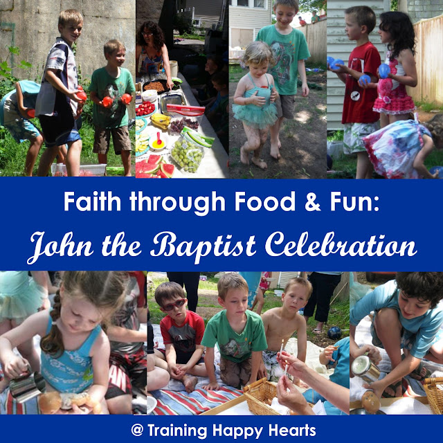 John the Baptist in Food and Water Balloon Games