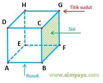  bangkit ruang tiga dimensi yang dibatasi oleh enam bidang sisi yang semuanya berbentuk per Ahli Matematika Rumus Volume Kubus