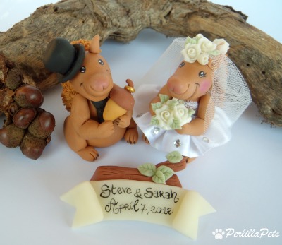 Perfect for a woodland theme wedding As you can see squirrel gromm is 