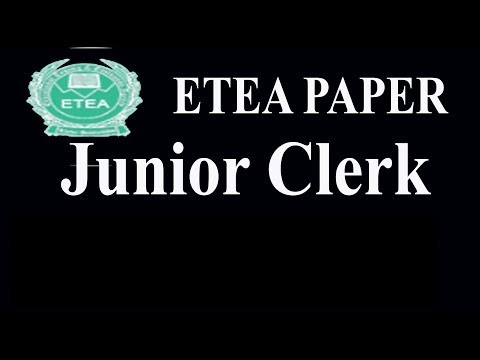 Etea clerk mcqs preparation
