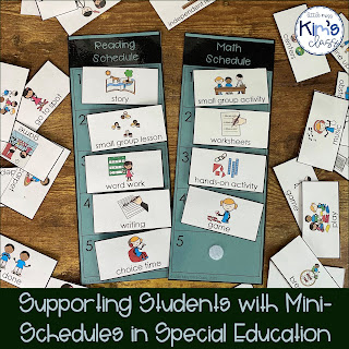 Visual supports & schedules in special education