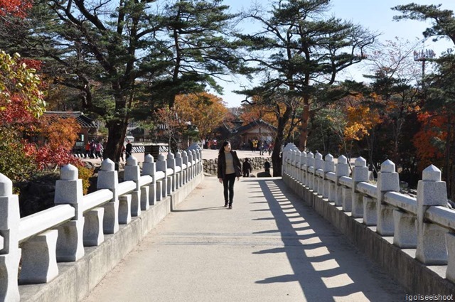 Along the Biseondae trail in Seoraksan National Park