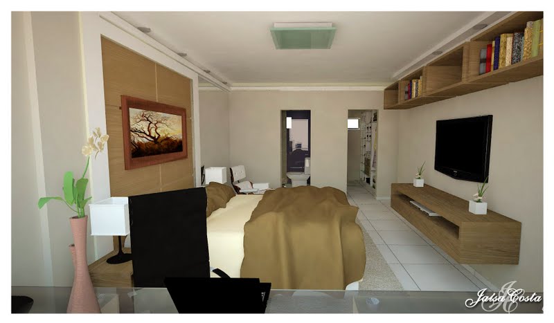 ... Costa - Arquitetura e Design: Projeto de Interiores - Ap de 3 quartos