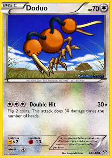 Doduo Pokemon X and Y Card