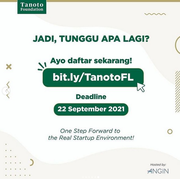 Call for Application: Tanoto Future Leader Business Acumen Program!