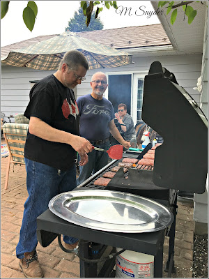 June 1, 2019 At a wonderful family BBQ.