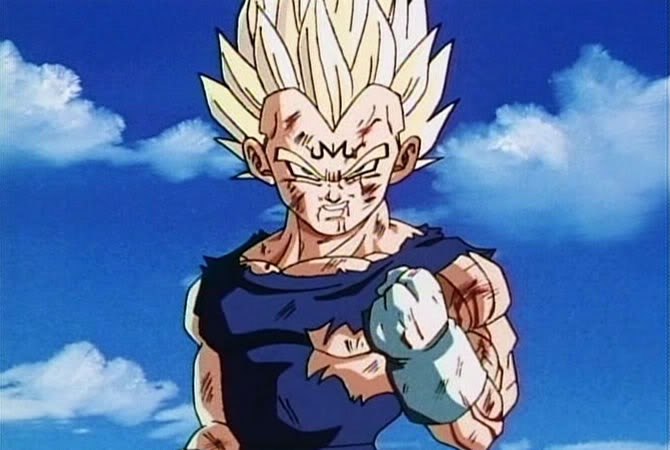 dragon ball z majin vegeta