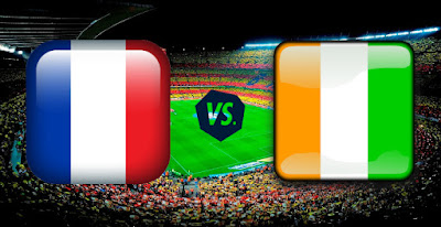 Perancis vs Pantai Gading