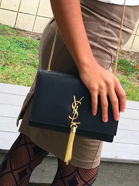  YSL Tassel Clutch