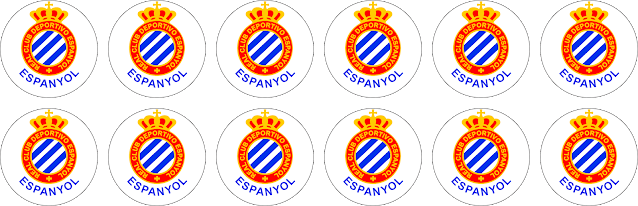 ESPANYOL  ALGAZARRA-ESP ESCUDO BOTÃO ARTE BOTÃO ESCUDINHOS GULIVER TIME BOTÃO GULIVER