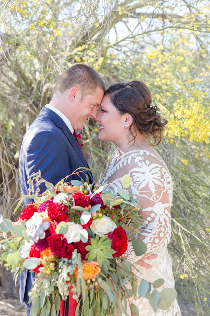 Wedding Elopement Photography at Gilbert Riparian Preserve