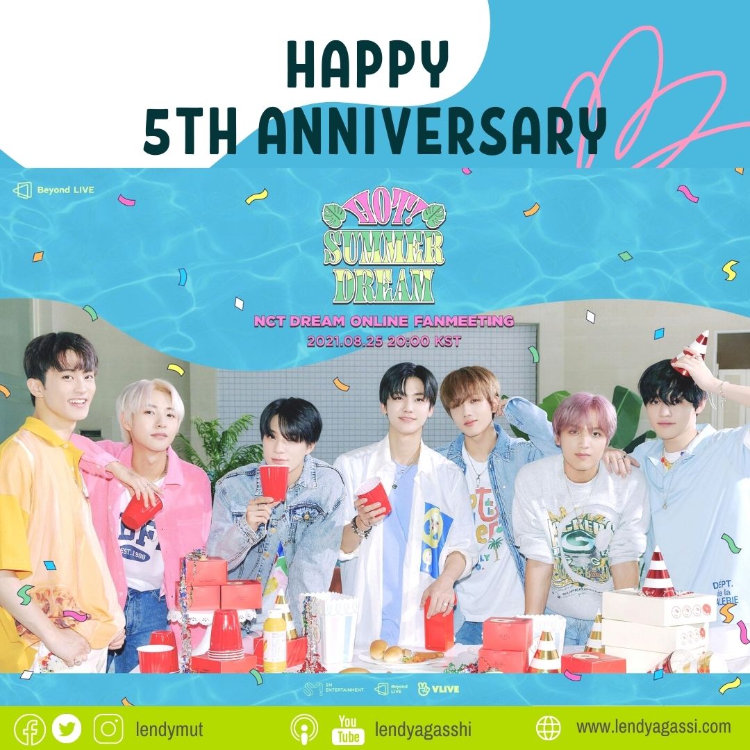 Happy 5th Anniversary With NCT DREAM