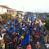 Olha a "Onda Azul" aí gente... [Bicicleata de ontem da "Família 22"]