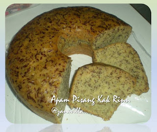 ZaNa's Villa: Apam Pisang Kukus @ Kek Pisang