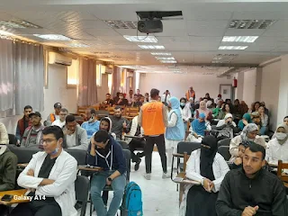 ندوة توعوية عن أضرار المخدرات والتعاطي بكلية طب الفم والأسنان
