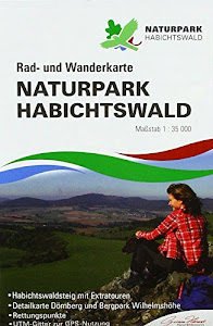 Naturpark Habichtswald: Rad- und Wanderkarte (reiß- und wetterfest)