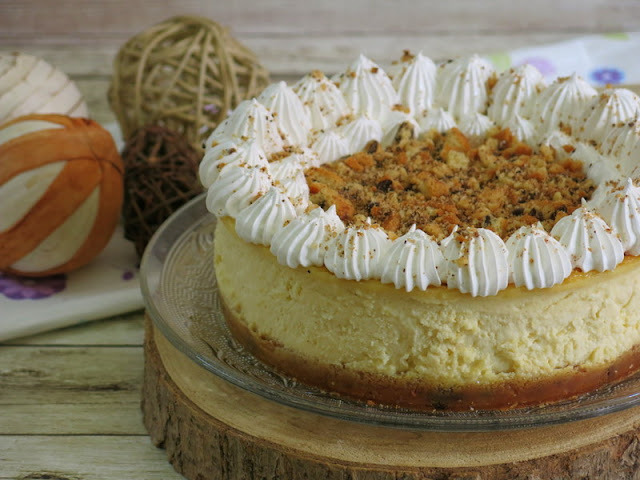 CHEESECAKE CON COOKIES Y MERENGUE