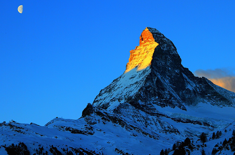 7. Matterhorn, Switzerland - 20 of The Best Places To Watch The Sunset