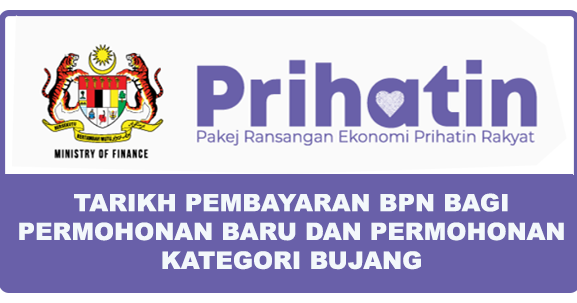 Tarikh Pembayaran BPN Untuk Permohonan Baru Dan Kategori 