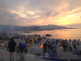 By E.V.Pita (2014) Spain, St John's Eve Fire in  midsummer solstice / Por E.V.Pita (2014) Galicia, fiesta de San Juan en el solsticio de verano