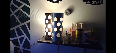 Cara Membuat Lampu Hias Meja DIY dari Paralon Pipa 