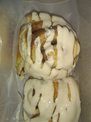 Cinnamon rolls from Canerolls in Cordoba, Argentina