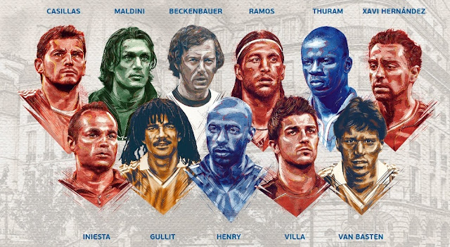 Carles Puyo's all time Euro 11