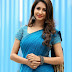 Blue Saree in Navelshow