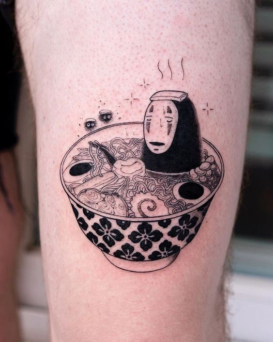 Inspiração: 36 Tatuagens para fãs do Studio Ghibli