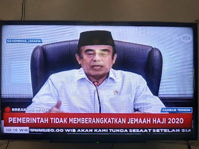 Pemerintah Batalkan Haji 2020