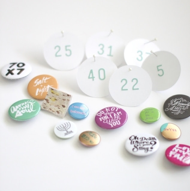 DIY Flair Count the Omer calendar | Land of Honey